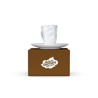 Fiftyeight Espressotasse Lecker 80 ml weiß Mokkatasse