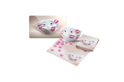 Fiftyeight Movie-Set Geküsst 3-tlg. Movie Edition 1 Bundle Schale + Frühstücksbret