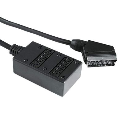 Scart-Verteiler 2-fach