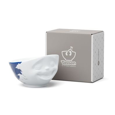 Fiftyeight Schale lachend himmlisch - 500 ml - Müslischale Suppenschale Salatschale