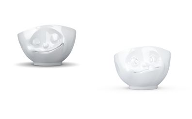 Fiftyeight Bundle Schalen-Set 2-tlg. 500 ml Nr 014, Müslischalen weiß