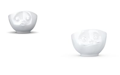 Fiftyeight Bundle Schalen-Set 2-Tlg. 500 ml Nr 011, Müslischalen weiß