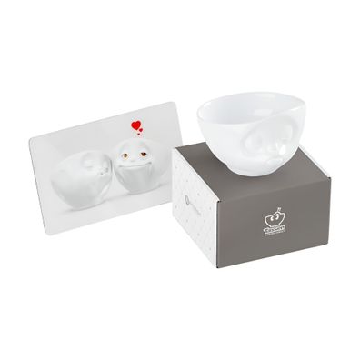 Fiftyeight Valentinstag-Set: Süßer Kuss Fiftyeight Schale Küssend + Frühstücksbr