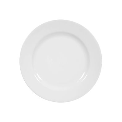 Frühstücksteller rund 20 cm - Seltmann Weiden Rondo Liane weiß