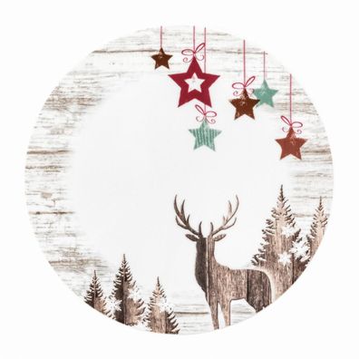 Frühstücksteller rund 22,5 cm - Seltmann Weiden Life Christmas