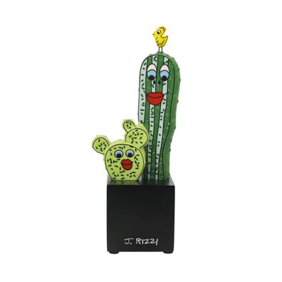 GOEBEL JAMES RIZZI POP ART FIGUR Prickly PAIR | FARBE: BUNT - 1 STÜCK