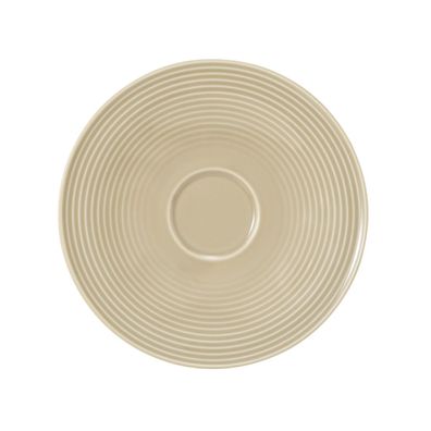 Kombi-Untertasse groß 16,5 cm - Seltmann Weiden Beat Sandbeige