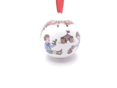 Porzellankugel Weihnachtskugel 1992 - Hutschenreuther - OHNE Verpackung