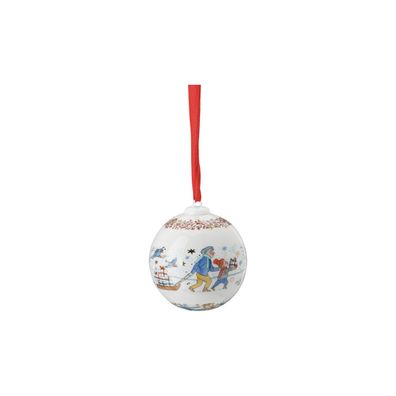 Porzellankugel Weihnachtskugel 2021 - Hutschenreuther - Weihnachtsgaben - 02252-72298