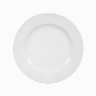 Speiseteller rund 25 cm - Seltmann Weiden Rondo Liane weiß