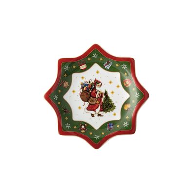 Sternschale 20 cm - Hutschenreuther Happy Wintertime mehrfarbig - 02488-727470-25452