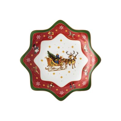Sternschale 25 cm - Hutschenreuther Happy Wintertime mehrfarbig - 02488-727470-25453
