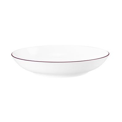 Suppenteller rund 21 cm - Seltmann Weiden Lido V6 weinrot 10867