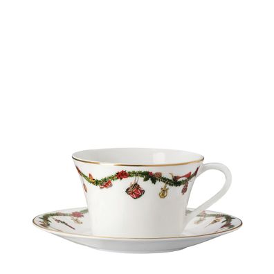 Tee-/Cappuccinotasse 2-tlg. - Hutschenreuther NORA Christmas - 02048-726037-14675