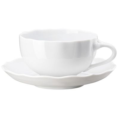 Teetasse 2-tlg. - Maria Theresia Weiß - Hutschenreuther - 02013-800001-14640