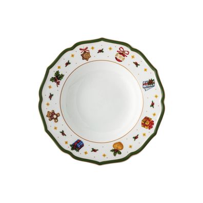 Teller tief 23 cm - Hutschenreuther Happy Wintertime Green - 02488-727472-10353