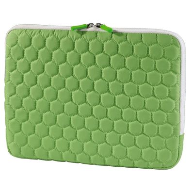 Notebook-Sleeve Hexagon Grün 11" bis 13"