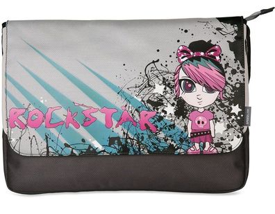 Jackster Notebook-Tasche Rockstar bis 13,5"