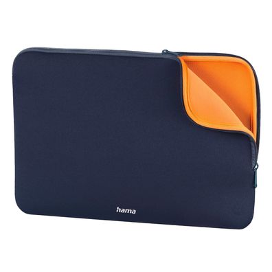 Notebook-Sleeve Neoprene Blau 15,6" bis 16,2"