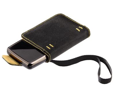 Festplatten-Tasche Philadelphia 1,8" HDD Schwarz/Orange