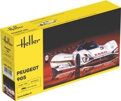 Heller 80110 Peugeot 905 in 1:43 1000801100 Bausatz