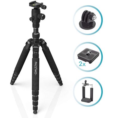 Kamera-Stativ Alu Travel Tripod 50-146cm