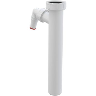 Alcadrain Verstellrohr mit einer Überwurfmutter 6/4" und einen Geräteanschluss DN40