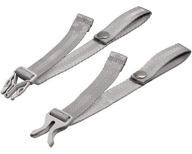 Schulranzen-Brustgurt Grau