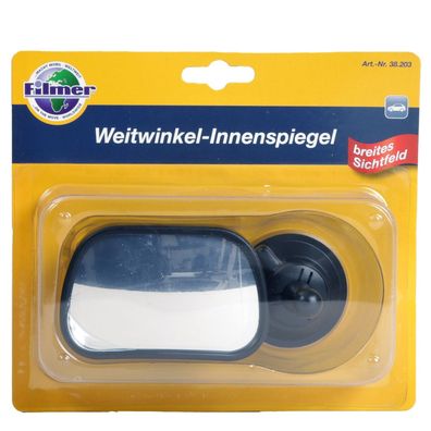 Weitwinkel-Innenspiegel mit Saugfuß