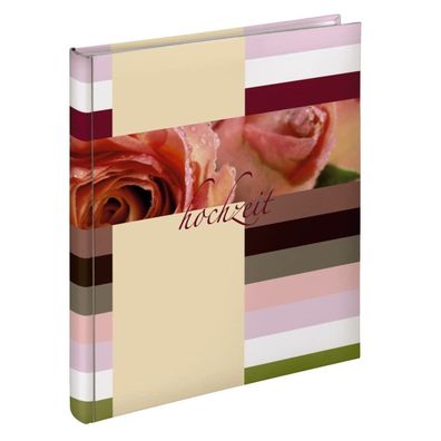 Buchalbum Marseille Hochzeit Rosen 29x32cm 60x Seiten