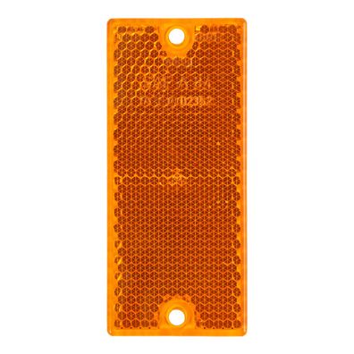 Rückstrahler Rechteckig Orange