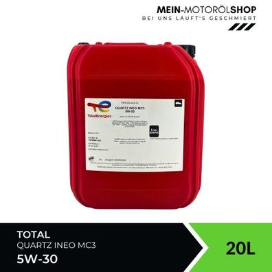 Total Quartz Ineo MC3 5W-30 20 Liter