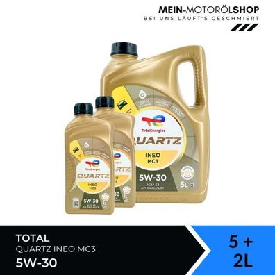 Total Quartz Ineo MC3 5W-30 5 + 2 Liter