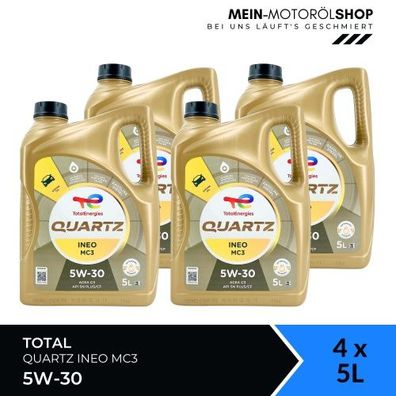 Total Quartz Ineo MC3 5W-30 4x5 Liter