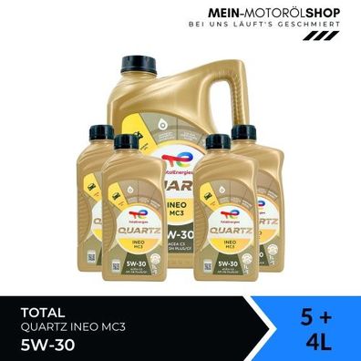Total Quartz Ineo MC3 5W-30 5 + 4 Liter