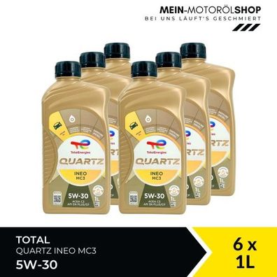 Total Quartz Ineo MC3 5W-30 6x1 Liter