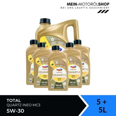 Total Quartz Ineo MC3 5W-30 5 + 5 Liter