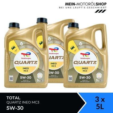 Total Quartz Ineo MC3 5W-30 3x5 Liter