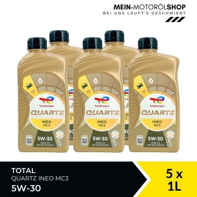 Total Quartz Ineo MC3 5W-30 5x1 Liter