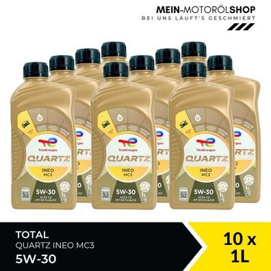 Total Quartz Ineo MC3 5W-30 10x1 Liter