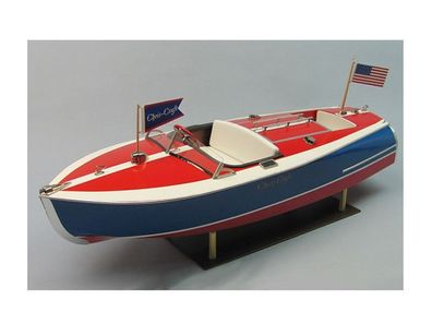 Dumas Boats Chris Craft Sportboot 16 ft. Painted in 1:8 Bausatz Krick ds1263
