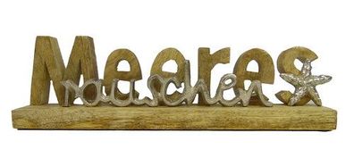Schriftzug Meeresrauschen 3D