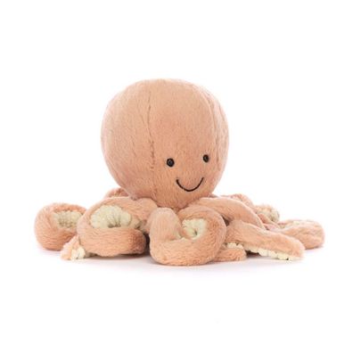 NEU JellyCat Odell Oktopus Kleine Plusch-Baby-Oktopus-Stofftier 49CM