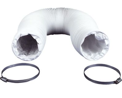 Abluftschlauch 3m mit Schlauchschellen