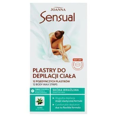 Professionelles Enthaarungsset mit Aloe Vera, 12 Pflaster + 10ml Beruhigungscrem