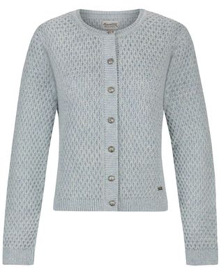 Trachtenstrickjacke Juliette rauchblau