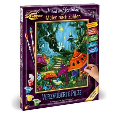 Schipper Malen nach Zahlen Verzauberte Pilze 609240868 - - (