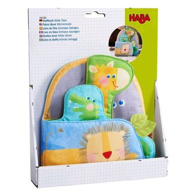 HABA Stoffbuch Wilde Tiere 306780 - HABA - (Spielzeug nach Al