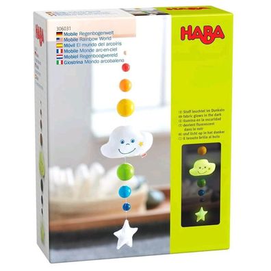 HABA Mobile Regenbogenwelt 60cm 306031 - HABA - (Babyspielzeu