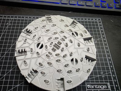 Bohrschild/Bohrkopf TBM 1/50 Ladegut